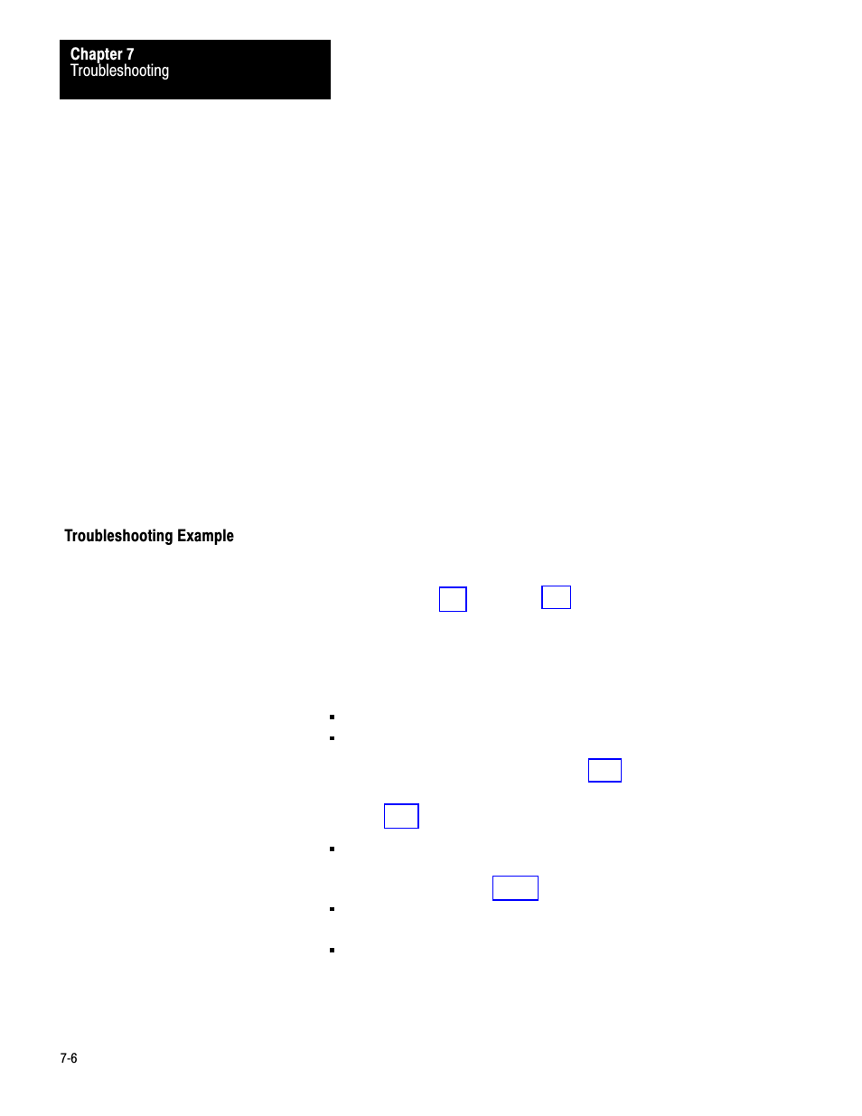 Troubleshooting example | Rockwell Automation 1771-PM , D17716.5.18 U MNL 1771-PM CLUTCH/BRAKE MOD User Manual | Page 90 / 143