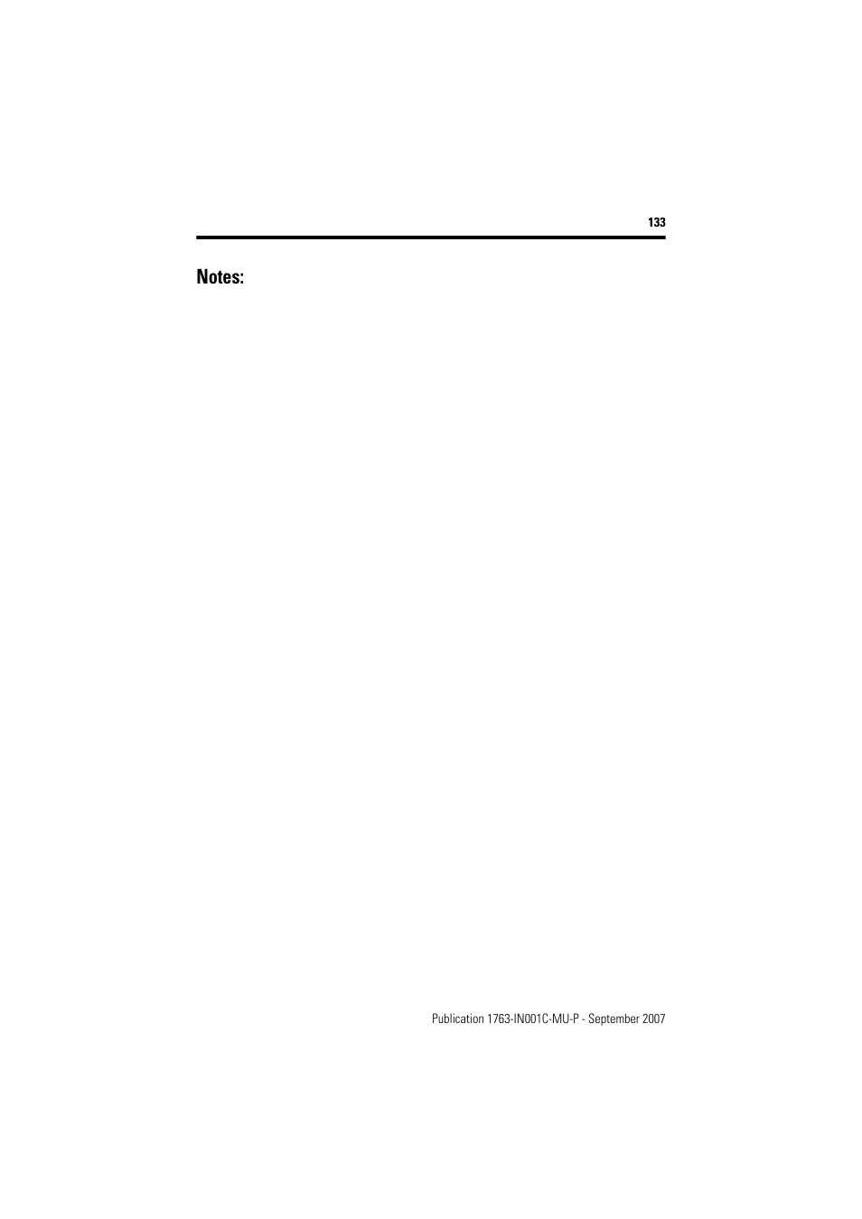 Rockwell Automation 1761-L10_16_20_32xxx MicroLogix 1000 Programmable Controllers User Manual | Page 133 / 134