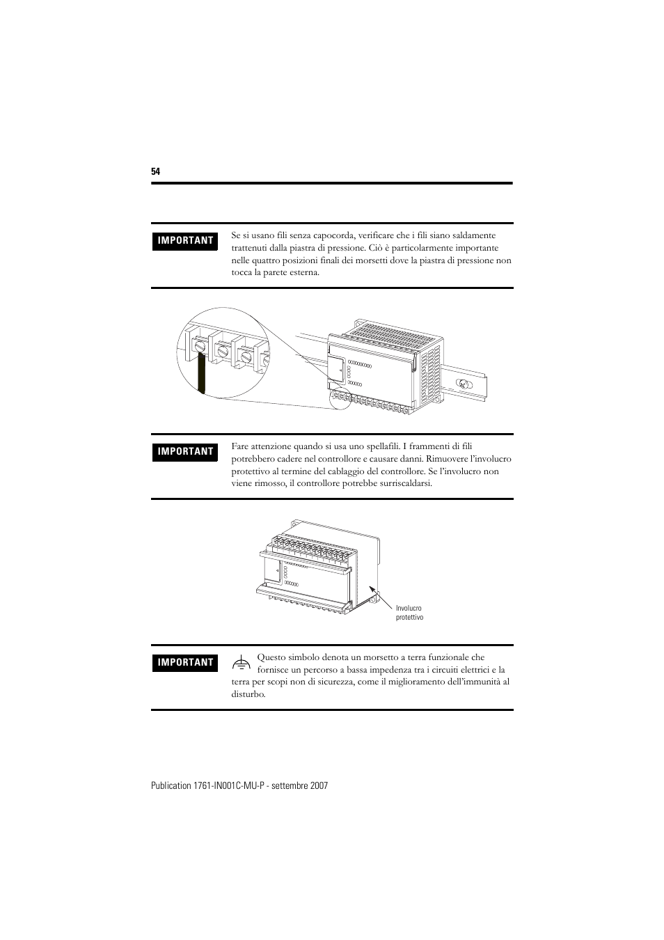 Rockwell Automation 1761-L10_16_20_32xxx MicroLogix 1000 Programmable Controllers User Manual | Page 54 / 134