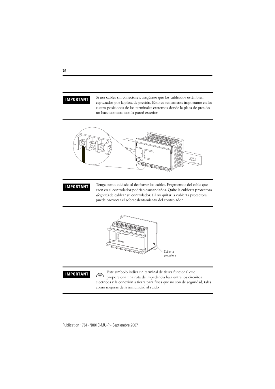 Rockwell Automation 1761-L10_16_20_32xxx MicroLogix 1000 Programmable Controllers User Manual | Page 76 / 134