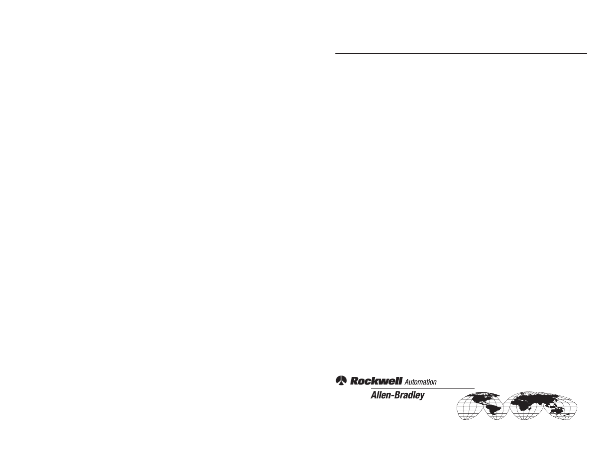 Back cover, Worldwide representation | Rockwell Automation 1756-CP3 ControlLogix Programmer Cable Installation Instructions User Manual | Page 4 / 4