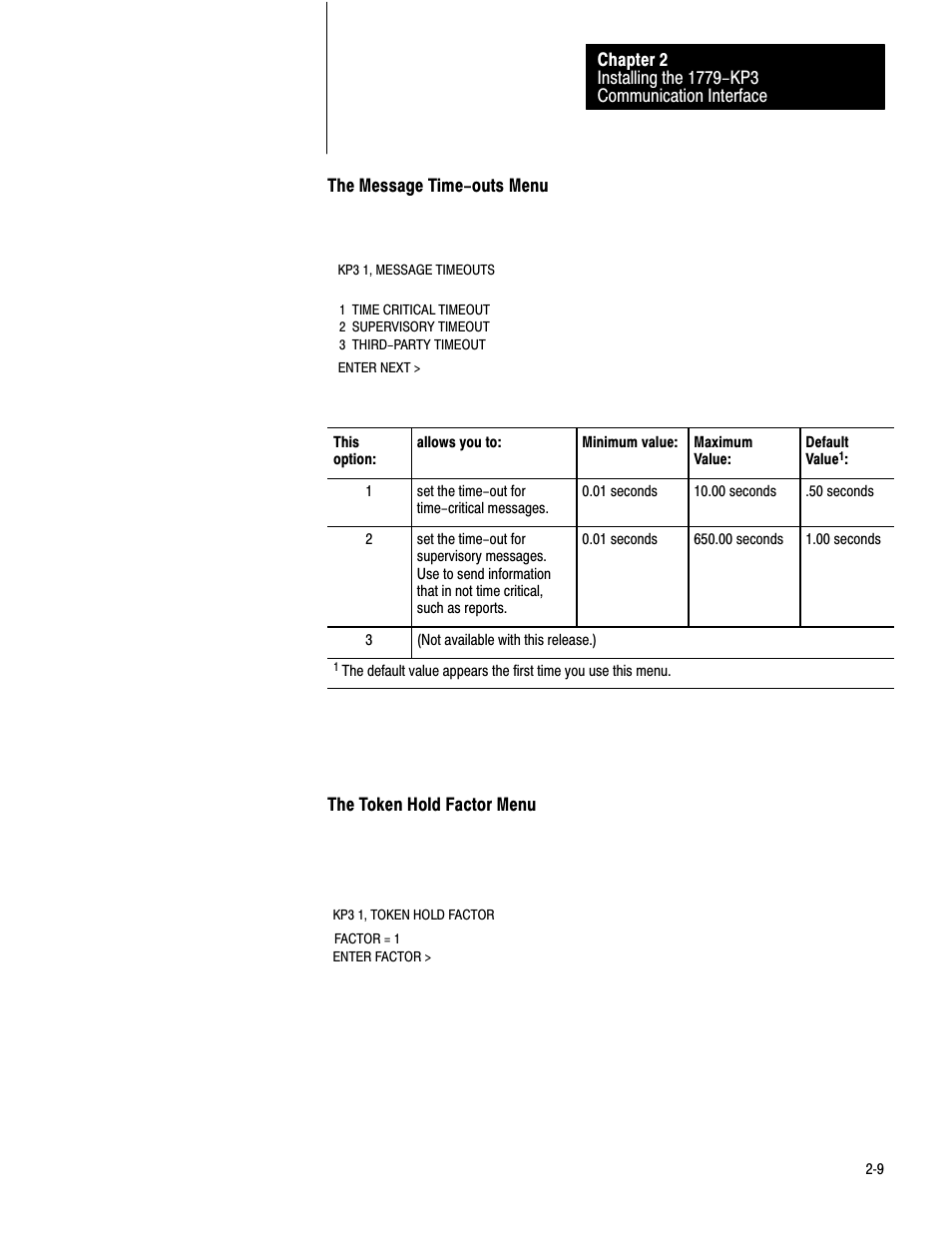 Rockwell Automation 1779-KP3R DATA HIGHWAY II User Manual | Page 25 / 70