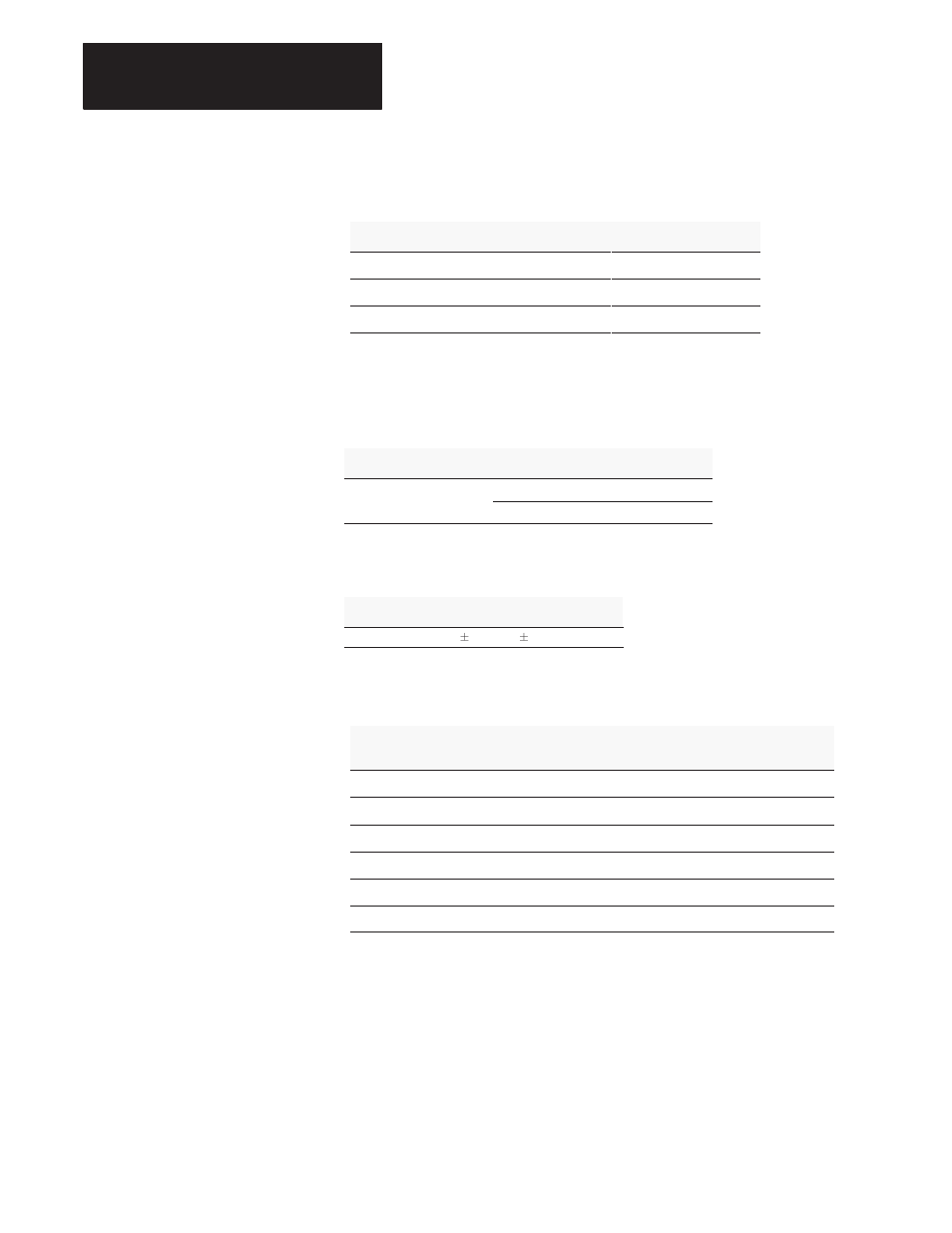 Port isolation, Clock/calendar accuracy, Math | Maximum communication distances | Rockwell Automation 1771-DB BASIC MODULE User Manual | Page 344 / 394