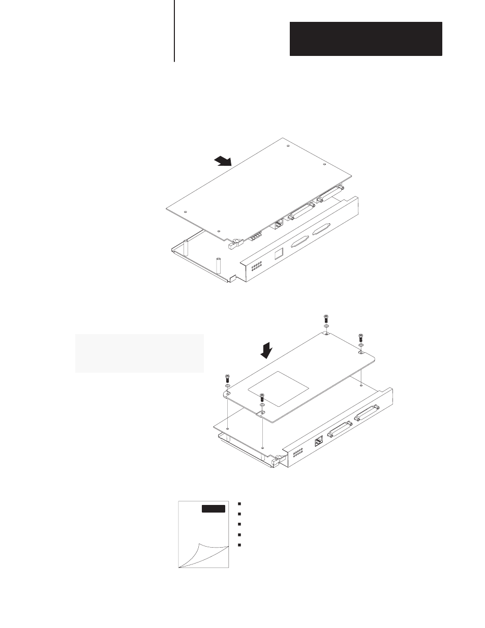 Reassemble the basic module, What’s next, Reassemble the basic module what’s next | Rockwell Automation 1771-DB BASIC MODULE User Manual | Page 63 / 394