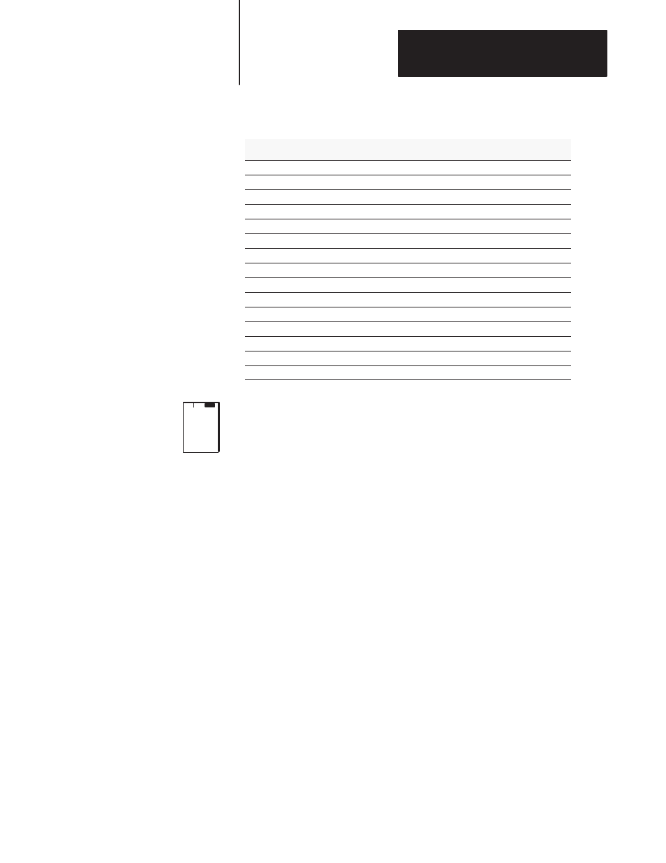 Input image table | Rockwell Automation 1771-DB BASIC MODULE User Manual | Page 77 / 394