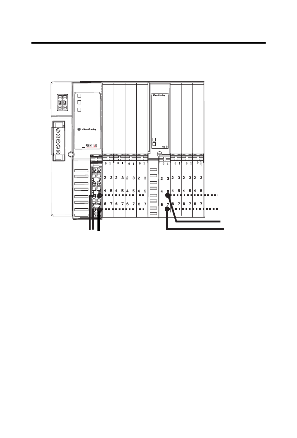 Example of functional partitioning, 12/24v dc digital supply, 12/24v dc analog supply | Rockwell Automation 1734-EP24DC Point I/O Expansion Power Supply Installation Instructions User Manual | Page 14 / 20