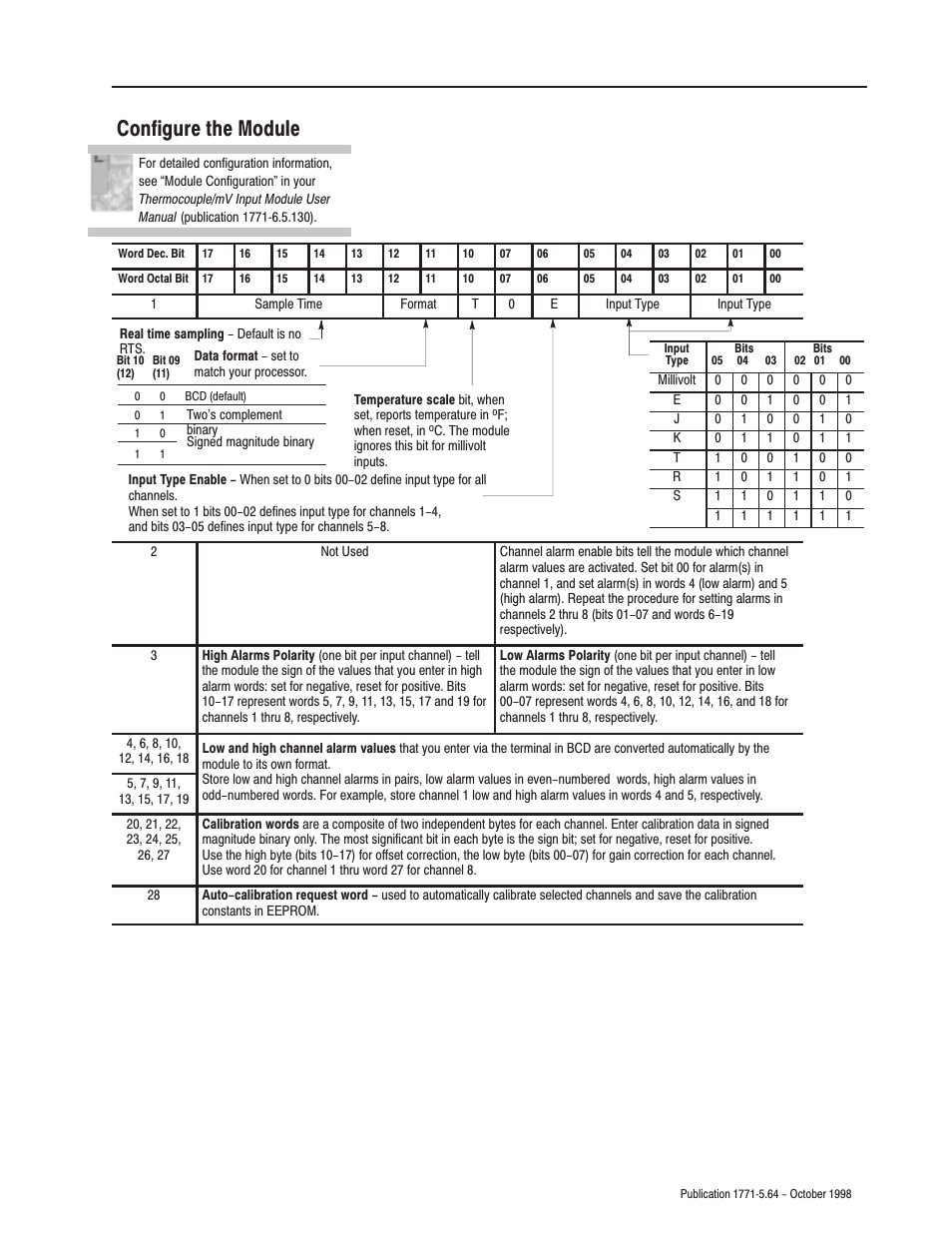 Configure the module | Rockwell Automation 1771-IXE Installation Instructions User Manual | Page 7 / 16