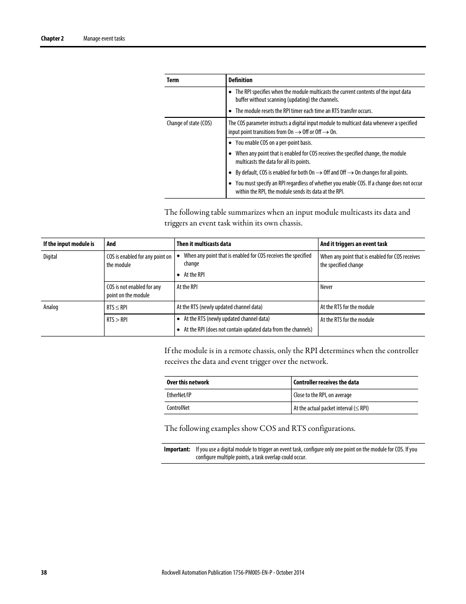 Rockwell Automation Logix5000 Controllers Tasks, Programs, and Routines Programming Manual User Manual | Page 38 / 73