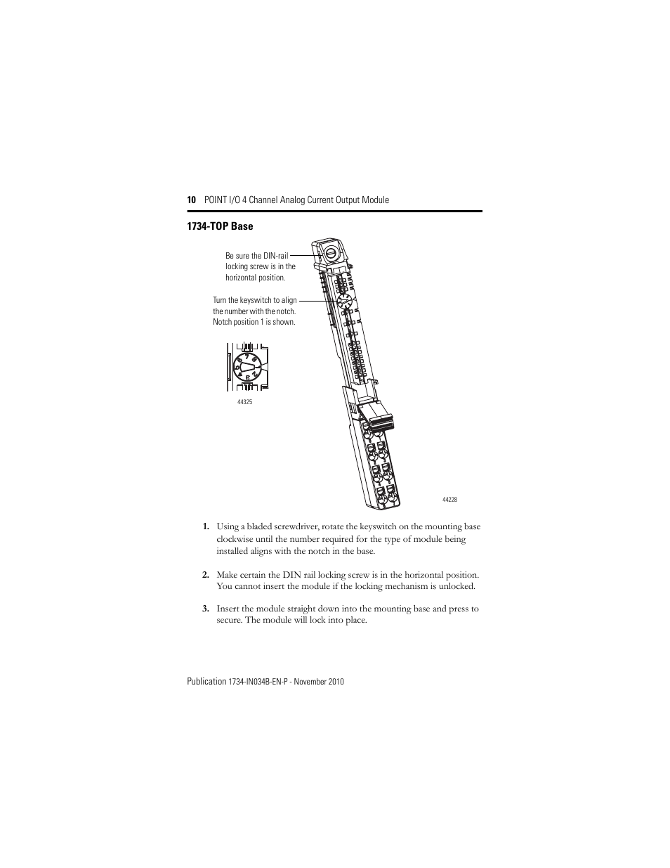 Rockwell Automation 1734-OE4C Installation Instructions User Manual | Page 10 / 24