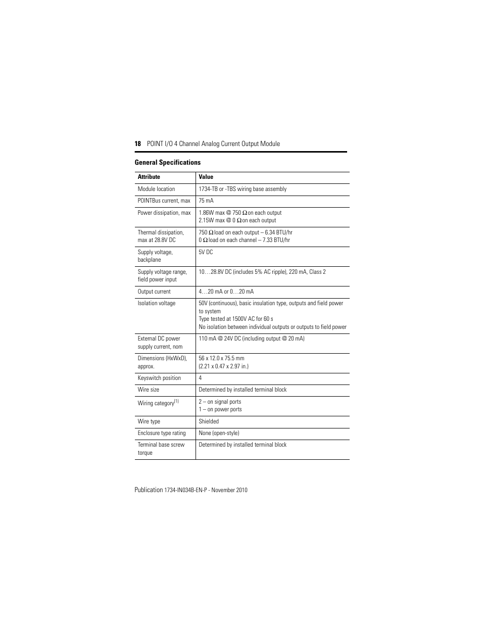 Rockwell Automation 1734-OE4C Installation Instructions User Manual | Page 18 / 24