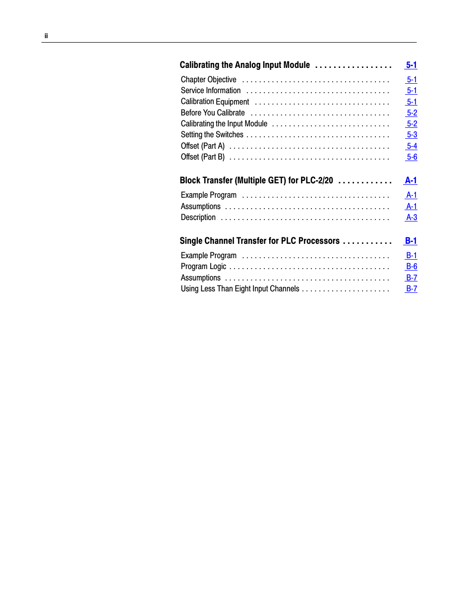 Rockwell Automation 1771-IE,D17716.5.7 ANAL.INPUT MOD. User Manual | Page 3 / 46