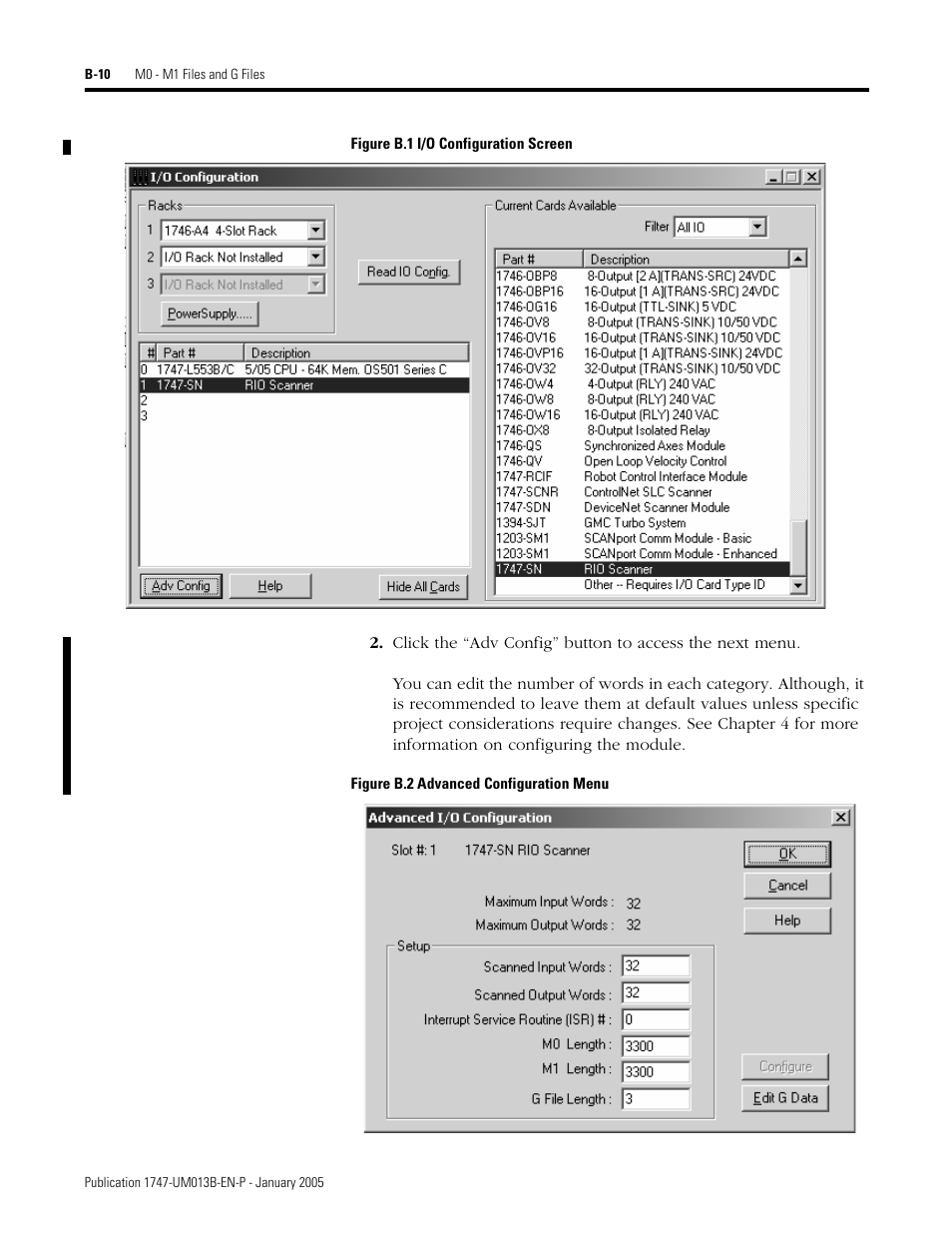 Rockwell Automation 1747-SN Remote I/O Scanner User Manual | Page 122 / 171