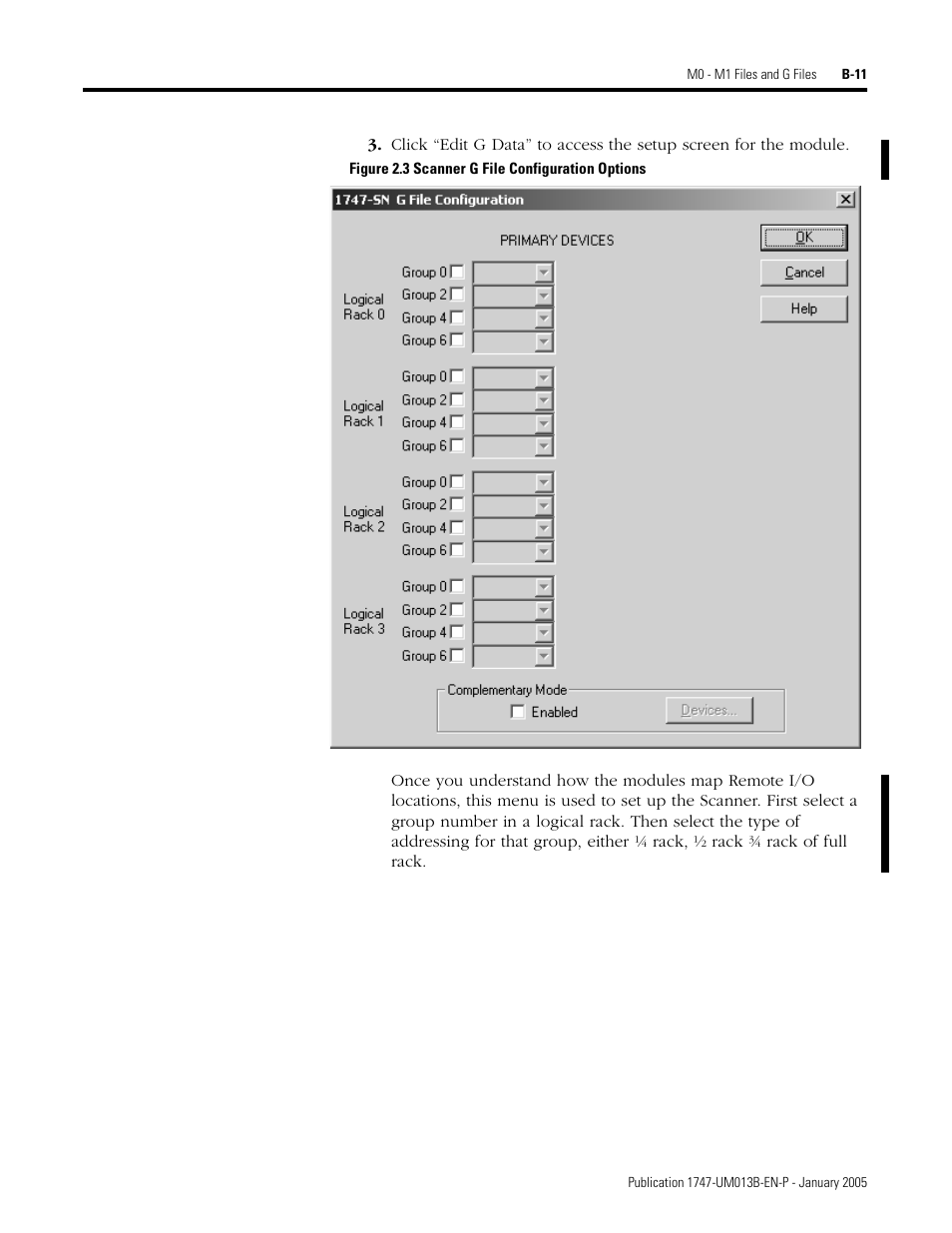 Rockwell Automation 1747-SN Remote I/O Scanner User Manual | Page 123 / 171