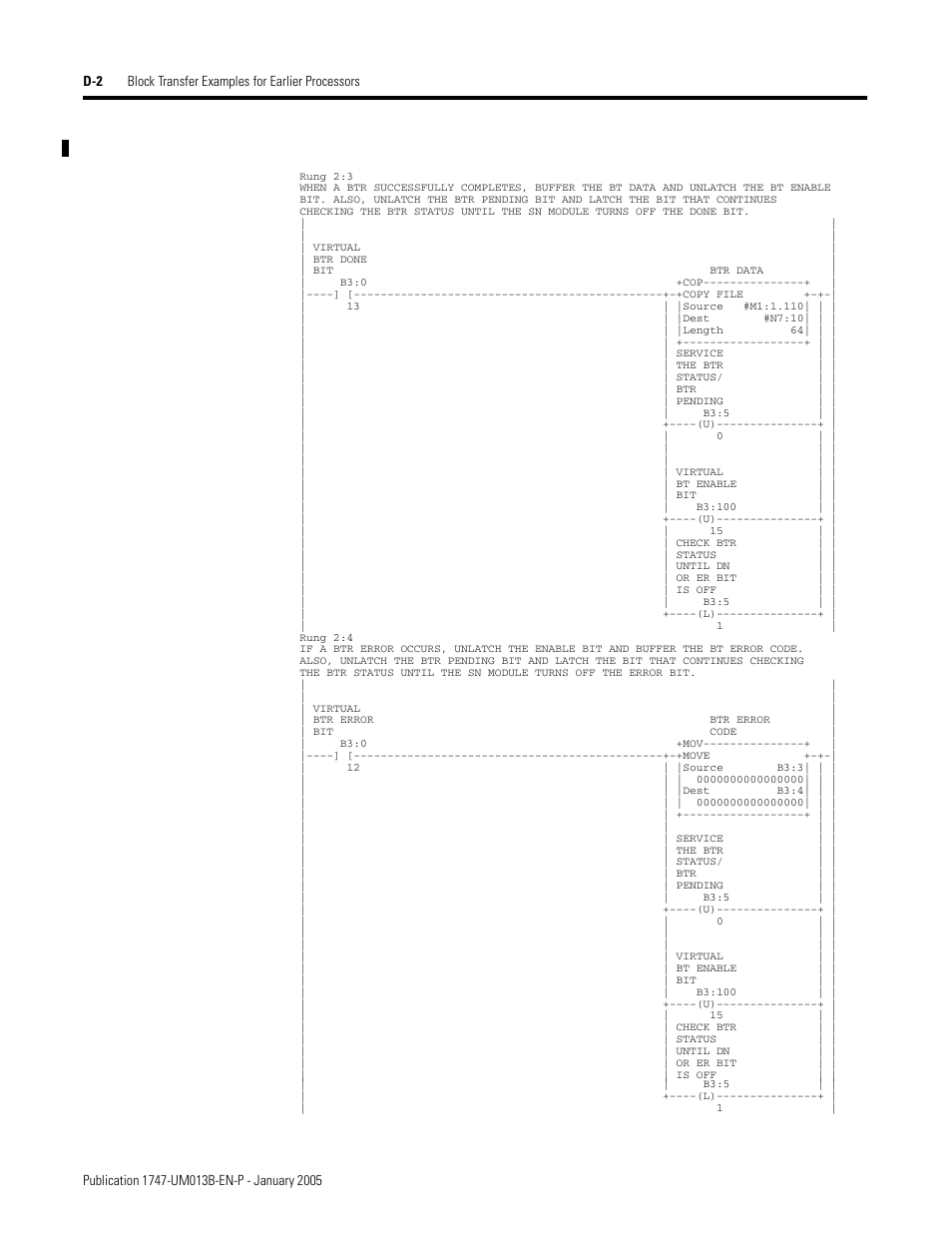 Rockwell Automation 1747-SN Remote I/O Scanner User Manual | Page 130 / 171