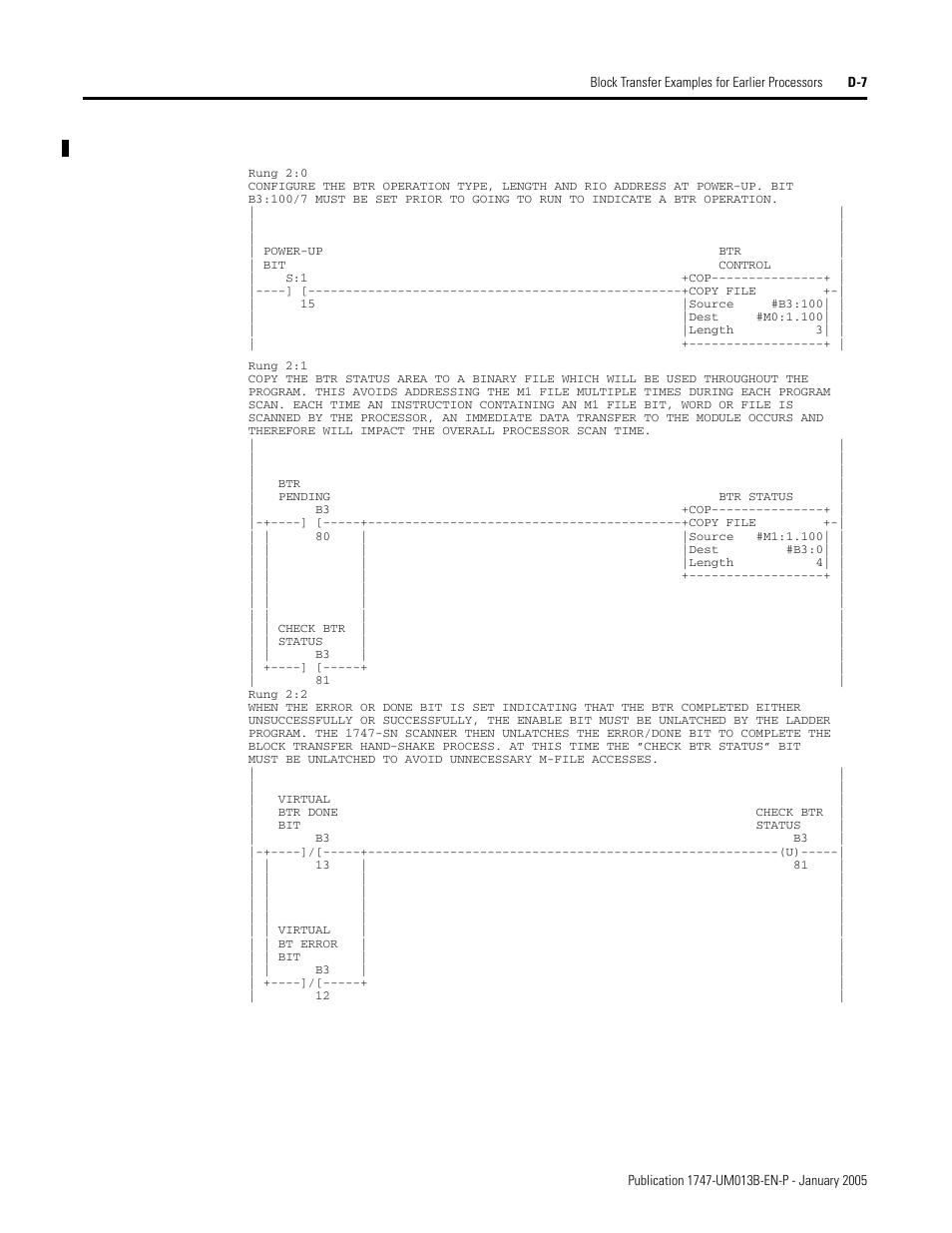 Rockwell Automation 1747-SN Remote I/O Scanner User Manual | Page 135 / 171