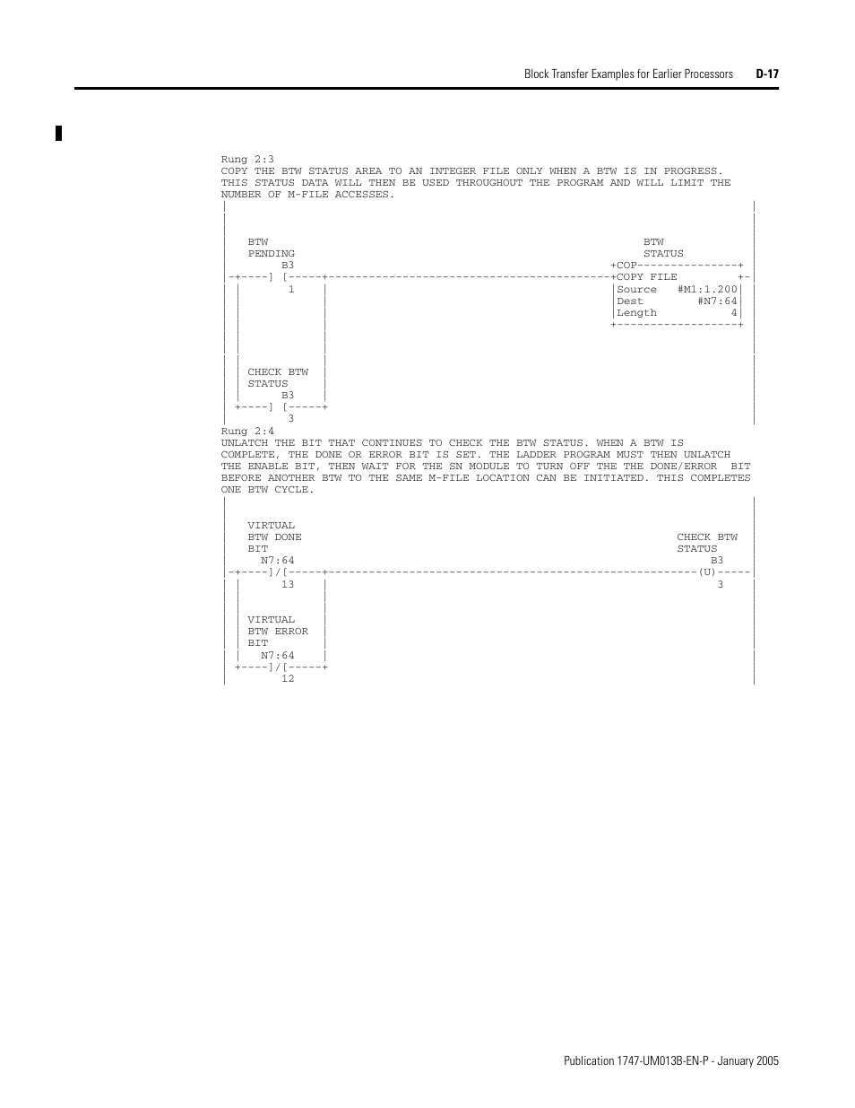 Rockwell Automation 1747-SN Remote I/O Scanner User Manual | Page 145 / 171