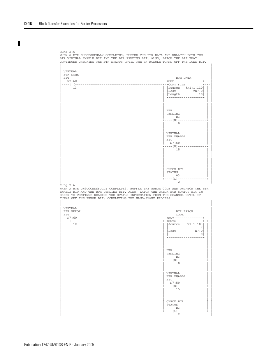 Rockwell Automation 1747-SN Remote I/O Scanner User Manual | Page 146 / 171