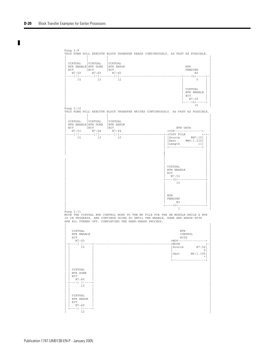Rockwell Automation 1747-SN Remote I/O Scanner User Manual | Page 148 / 171