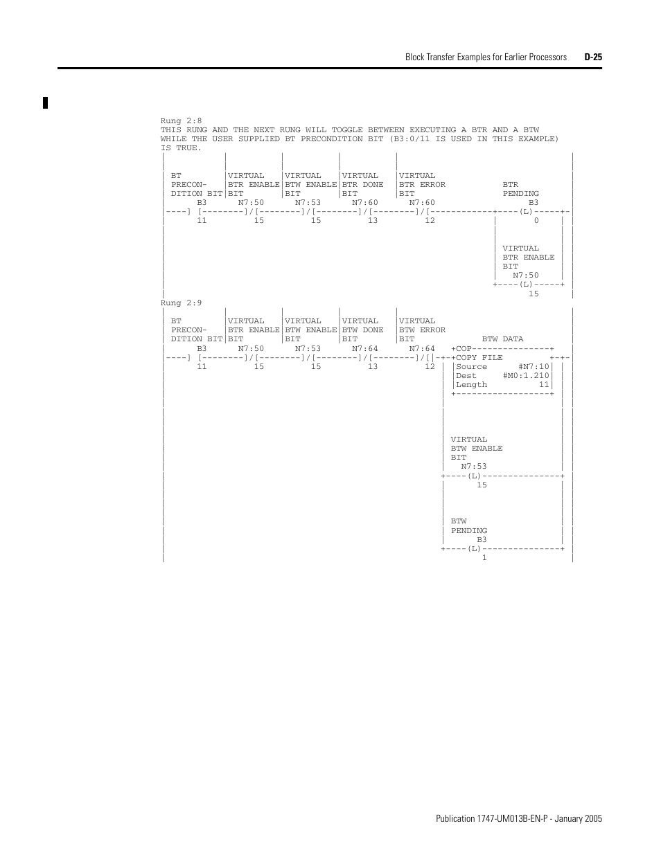 Rockwell Automation 1747-SN Remote I/O Scanner User Manual | Page 153 / 171