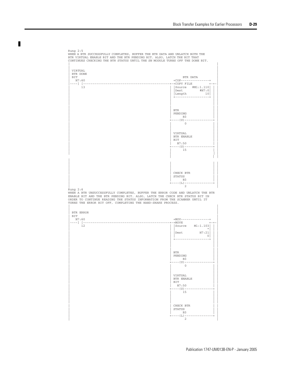 Rockwell Automation 1747-SN Remote I/O Scanner User Manual | Page 157 / 171