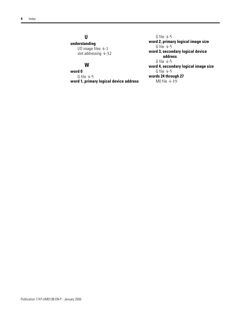 Rockwell Automation 1747-SN Remote I/O Scanner User Manual | Page 168 / 171