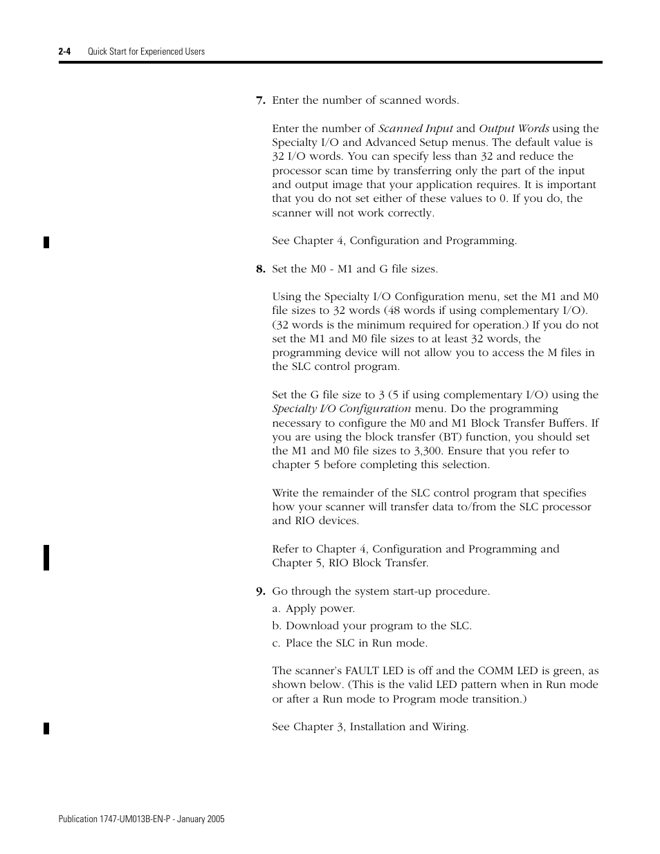 Rockwell Automation 1747-SN Remote I/O Scanner User Manual | Page 32 / 171