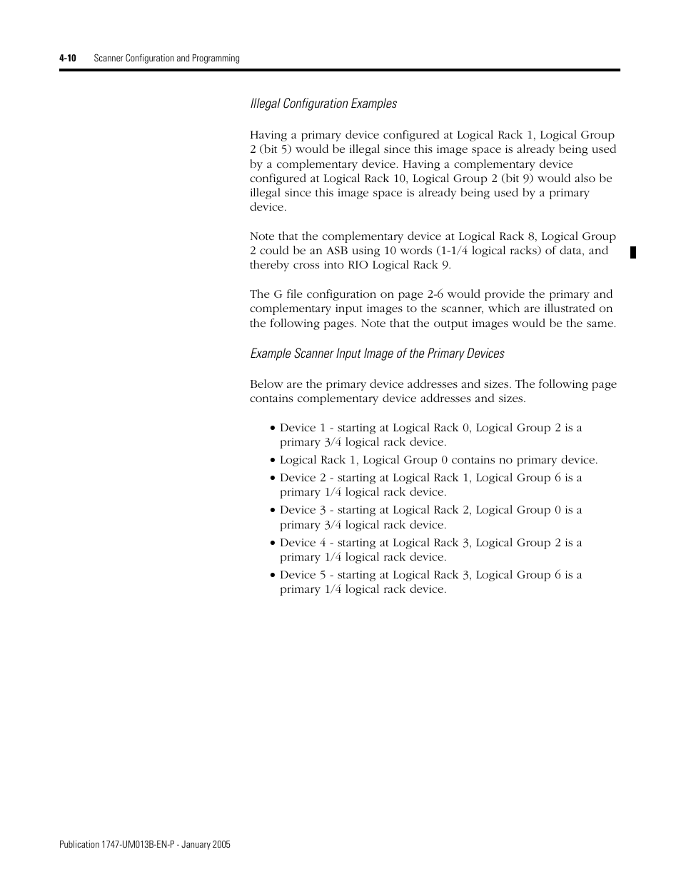 Rockwell Automation 1747-SN Remote I/O Scanner User Manual | Page 54 / 171