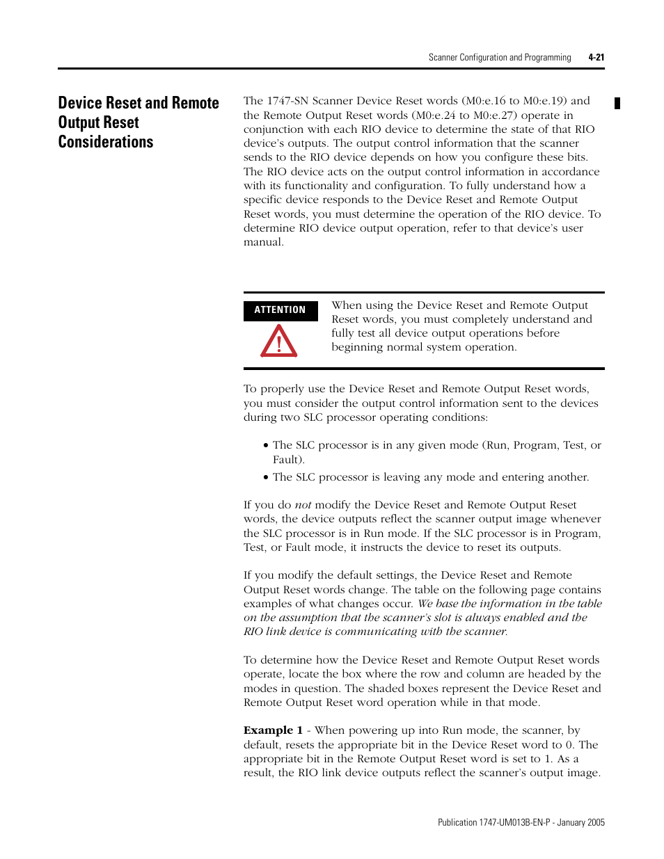 Rockwell Automation 1747-SN Remote I/O Scanner User Manual | Page 65 / 171