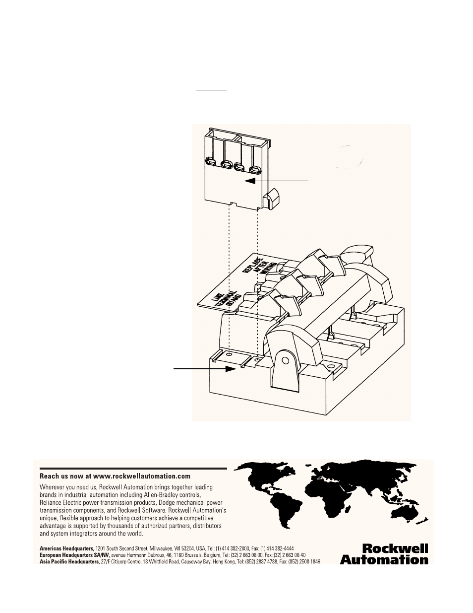 Rockwell Automation 2100 Install External Auxiliary Contact Adapter User Manual | Page 2 / 2