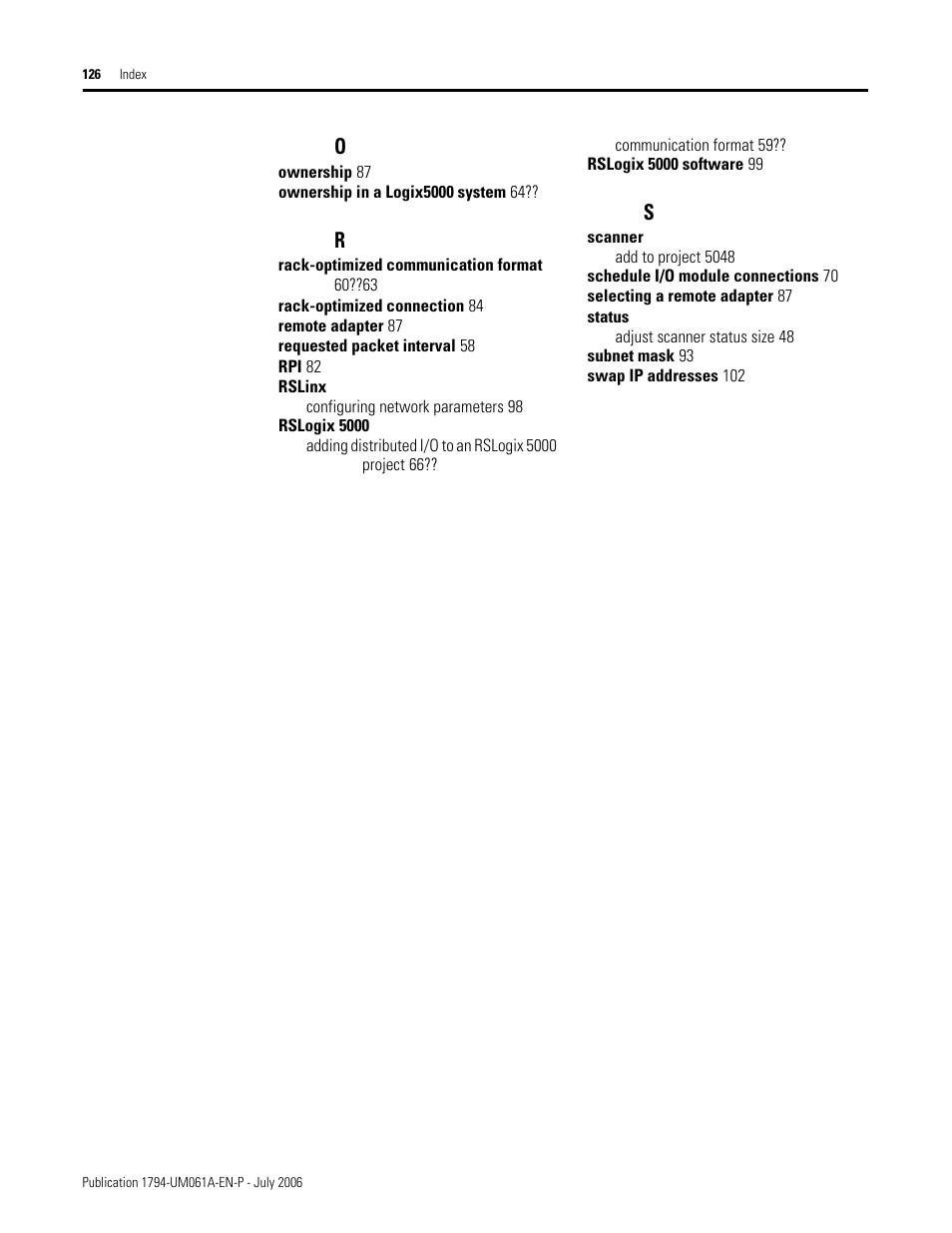 Rockwell Automation 1794-OB16D FLEX I/O Diagnostic Modules User Manual User Manual | Page 128 / 132