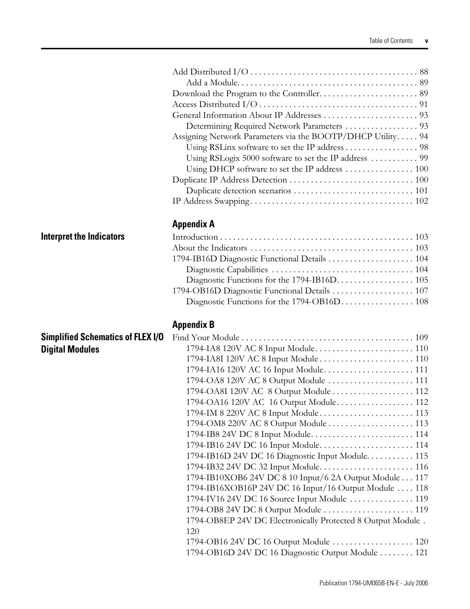 Rockwell Automation 1794-OB16D FLEX I/O Diagnostic Modules User Manual User Manual | Page 5 / 132