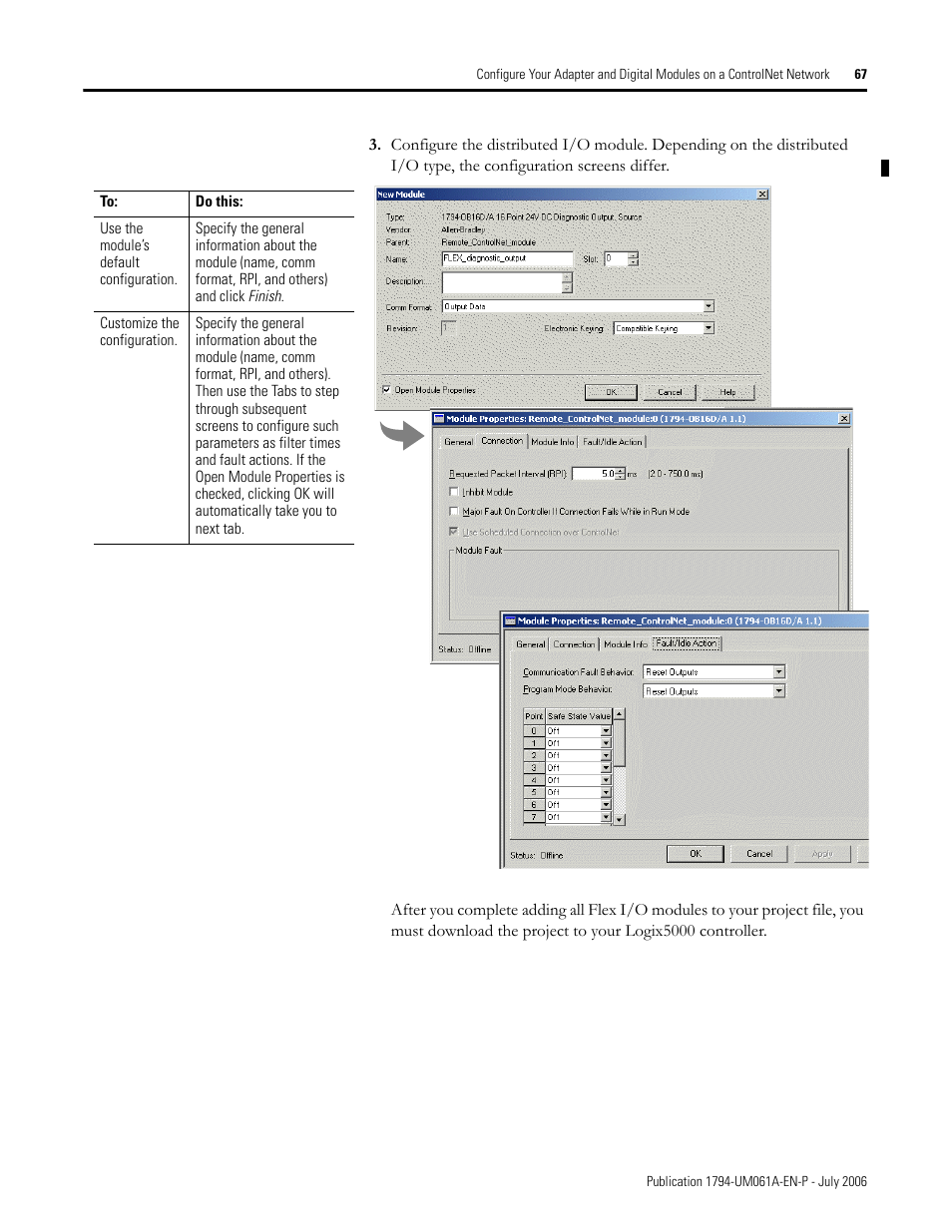 Rockwell Automation 1794-OB16D FLEX I/O Diagnostic Modules User Manual User Manual | Page 69 / 132