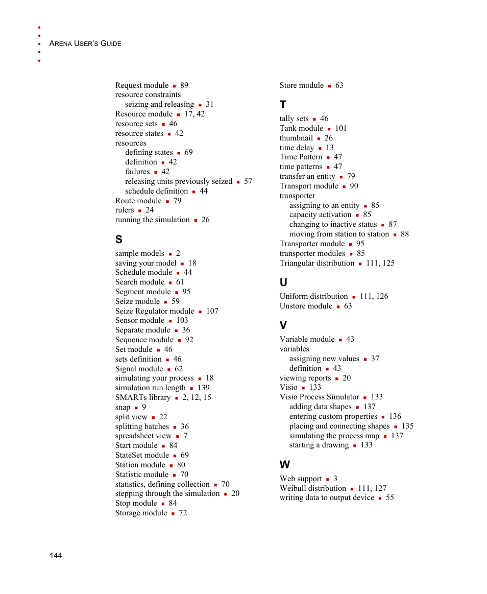 Rockwell Automation Arena Users Guide User Manual | Page 152 / 152