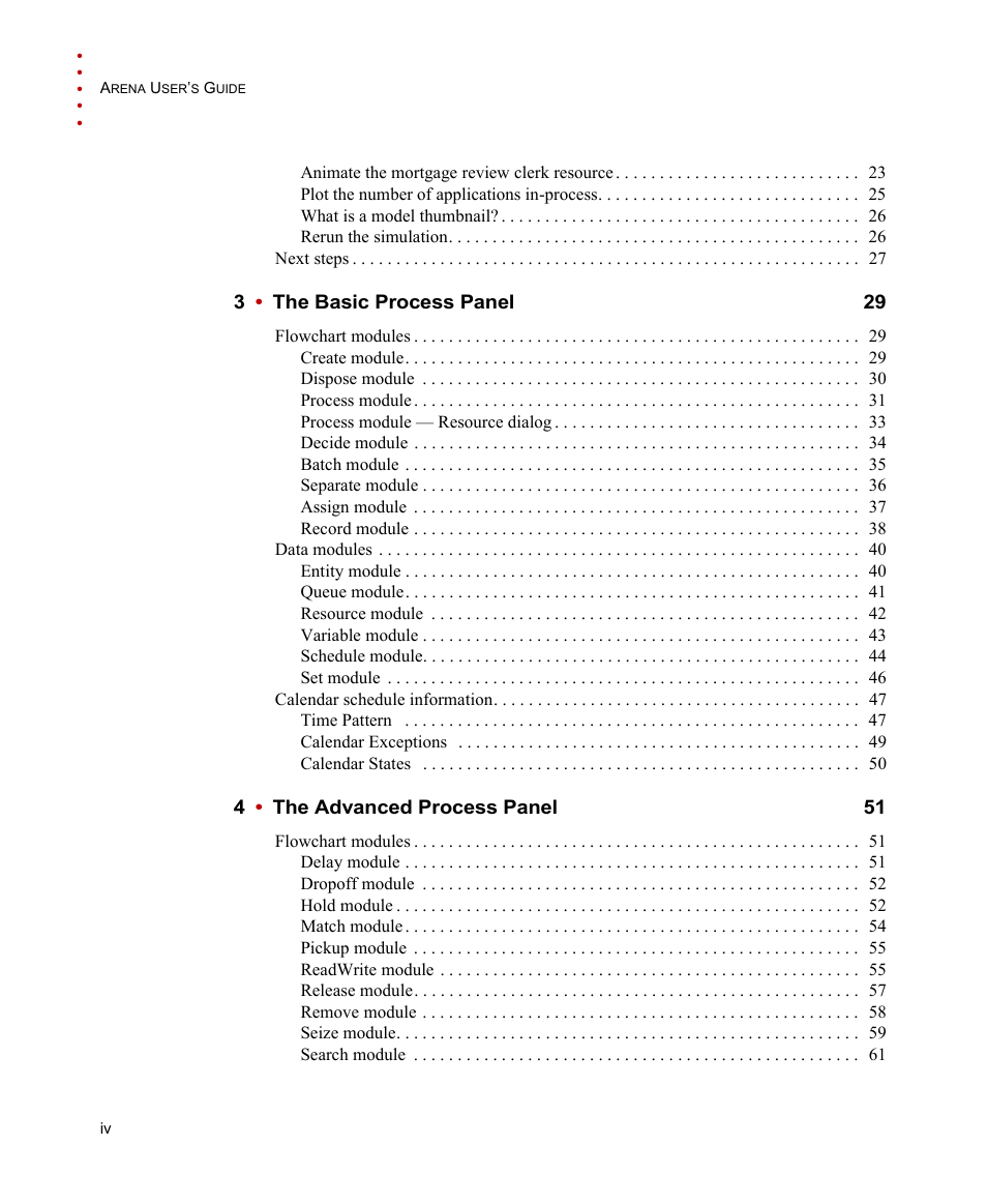Rockwell Automation Arena Users Guide User Manual | Page 4 / 152