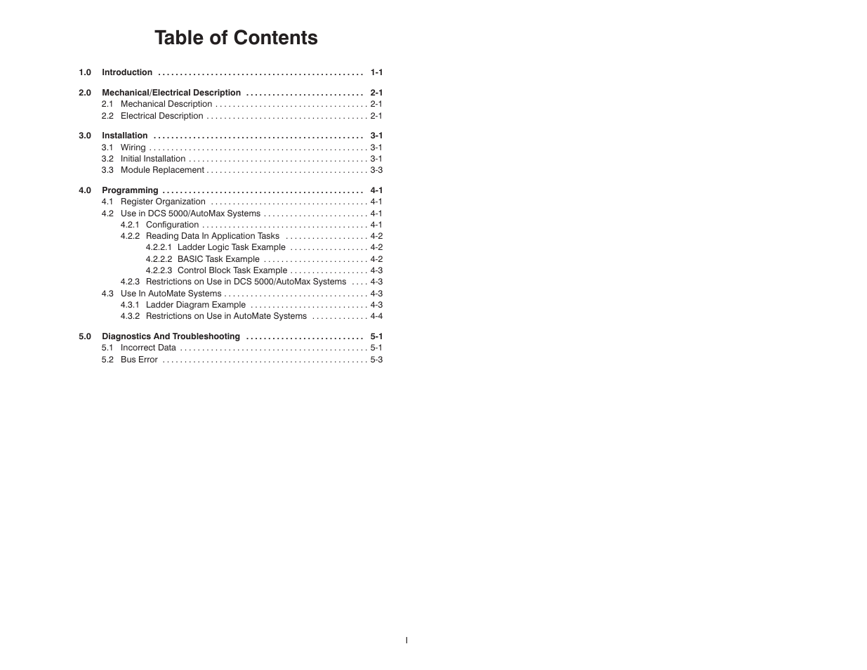 Rockwell Automation 61C516 AutoMax/AutoMate 24VAC/DC Input Module User Manual | Page 3 / 38