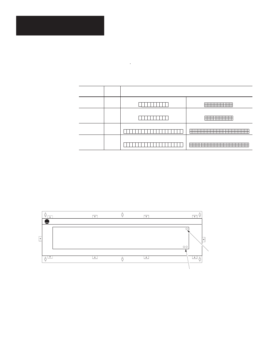 Character number and size, Major components, Character number and size major components | Rockwell Automation 2706-F11J_F11JC_F21J_F21JC DL50 INSTALLATION MANUAL User Manual | Page 11 / 135