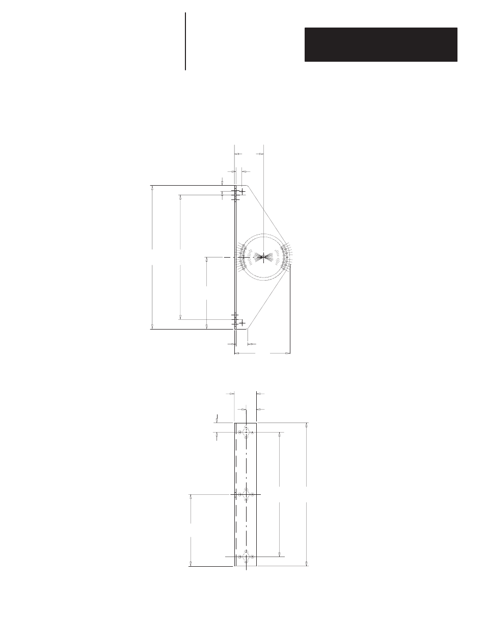 Catalog no. 2706-nj3 dimensions | Rockwell Automation 2706-F11J_F11JC_F21J_F21JC DL50 INSTALLATION MANUAL User Manual | Page 113 / 135