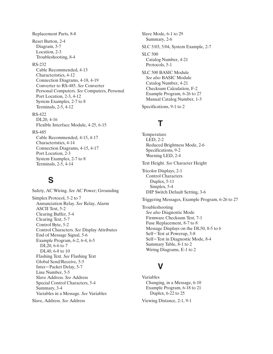 Rockwell Automation 2706-F11J_F11JC_F21J_F21JC DL50 INSTALLATION MANUAL User Manual | Page 132 / 135
