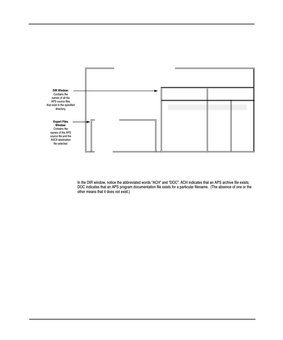 Configuring the export utility, Preface, Select an export task to perform from table 4.a | Aps import/export utility user manual 4-2 | Rockwell Automation 9323-PA2E APS SLC 500 Import/Export Utility User Manual User Manual | Page 27 / 110