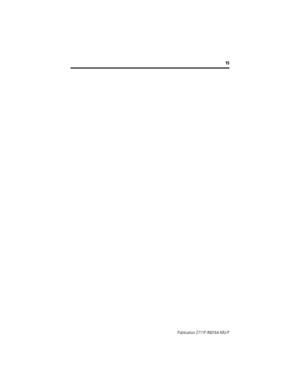Rockwell Automation 2711P-RTFC Mounting Levers for PanelView Plus 400 and 600 Terminals User Manual | Page 15 / 16