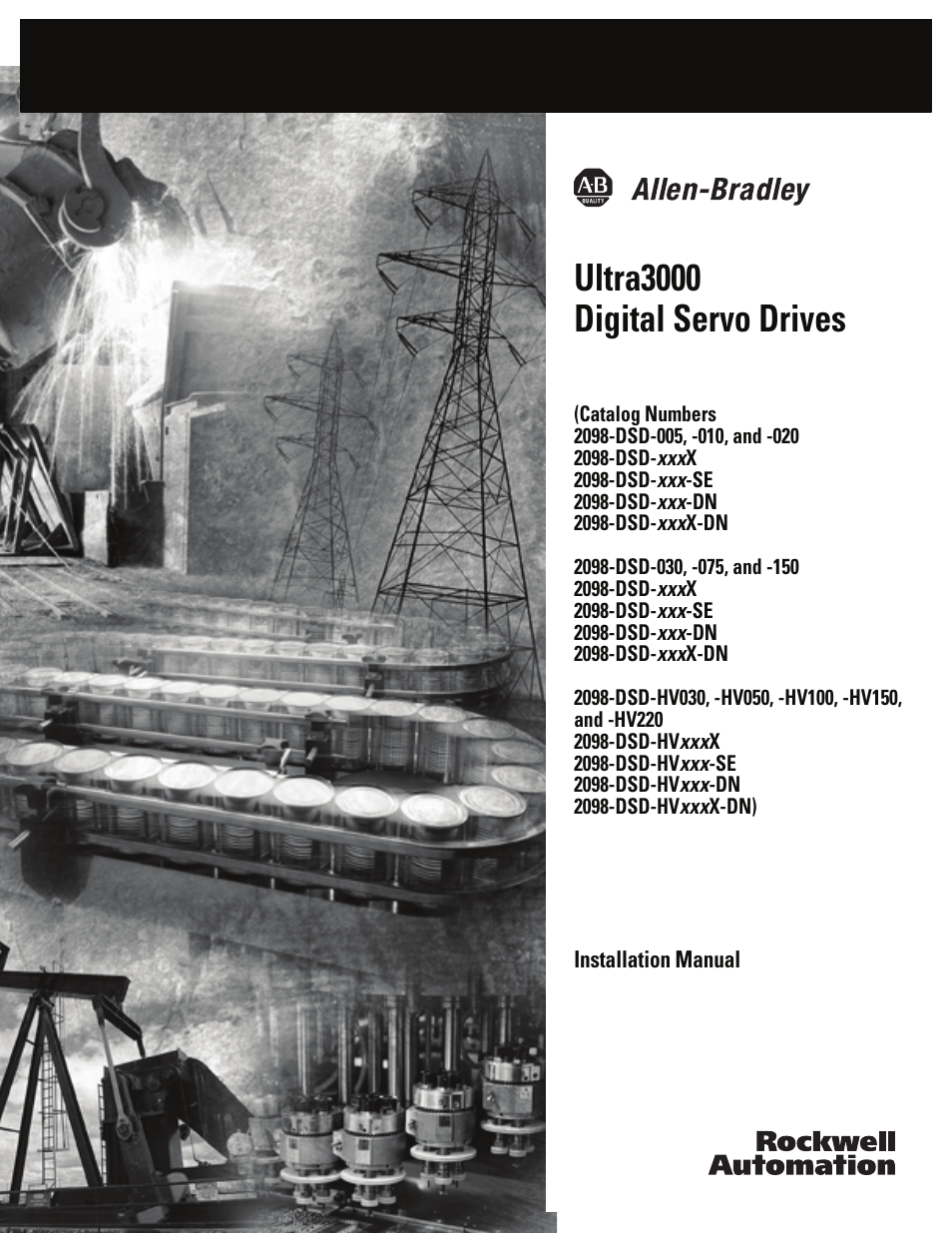 Rockwell Automation 2090 Ultra3000 Installation Manual User Manual | 194 pages