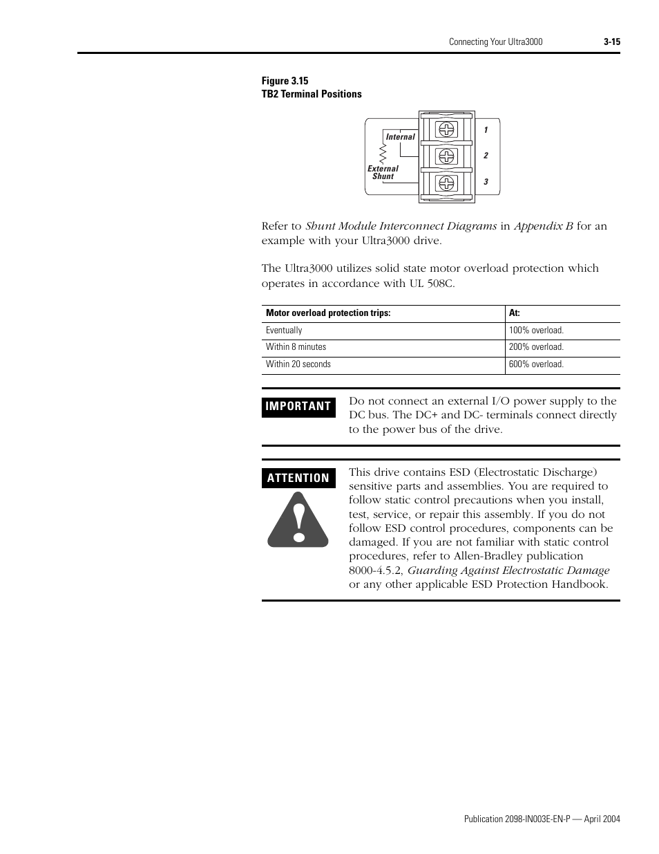 Rockwell Automation 2090 Ultra3000 Installation Manual User Manual | Page 111 / 194