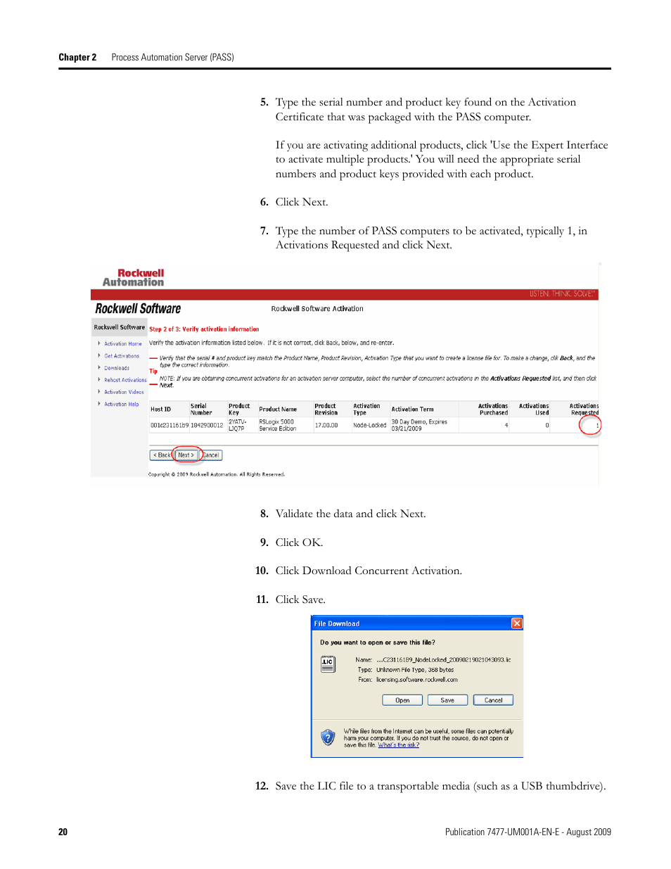 Rockwell Automation 7477-IC2VC PlantPAx Server and Workstation Bundles User Manual User Manual | Page 20 / 35