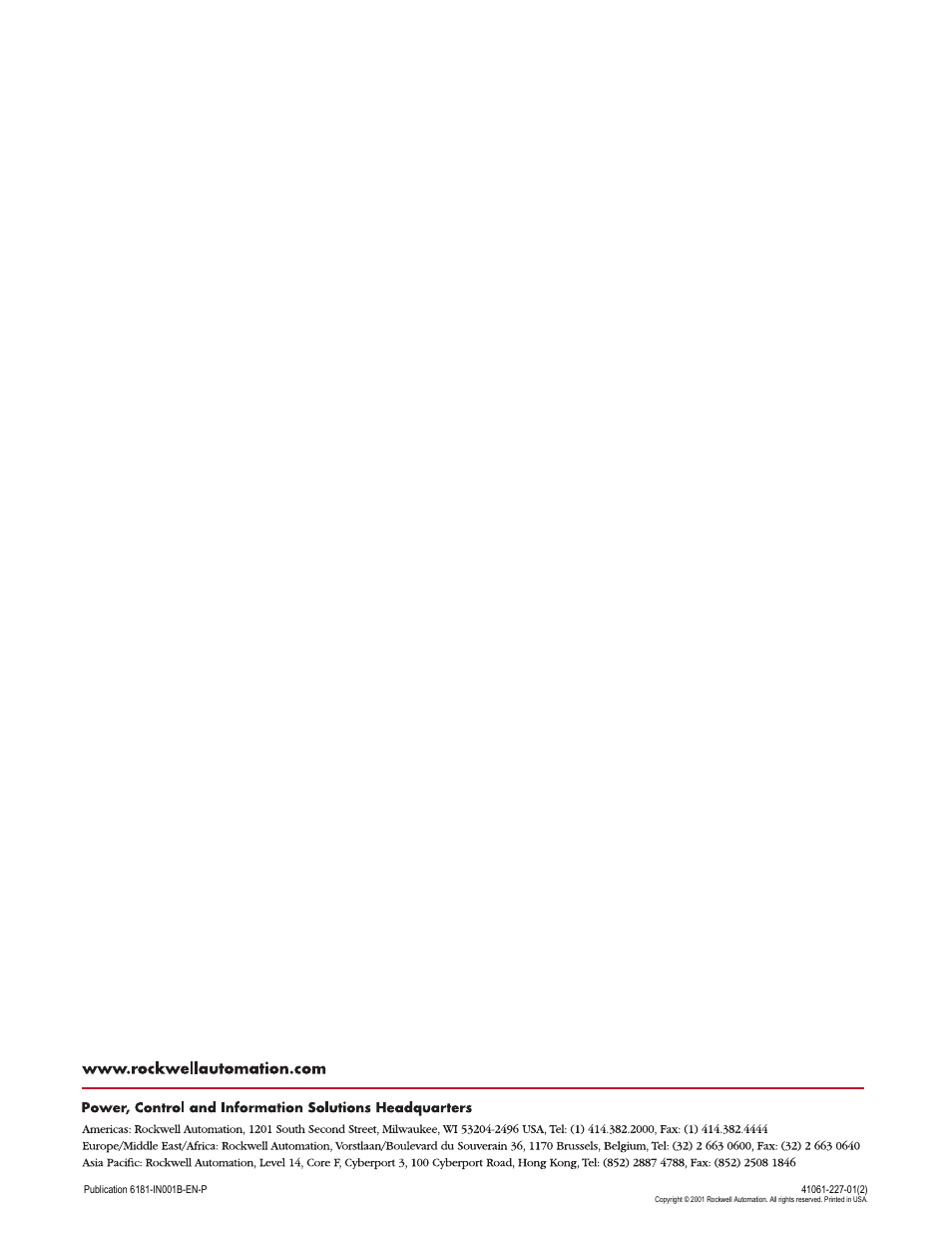 Back cover | Rockwell Automation 6181 Industrial Computer CPU Upgrade User Manual | Page 4 / 4