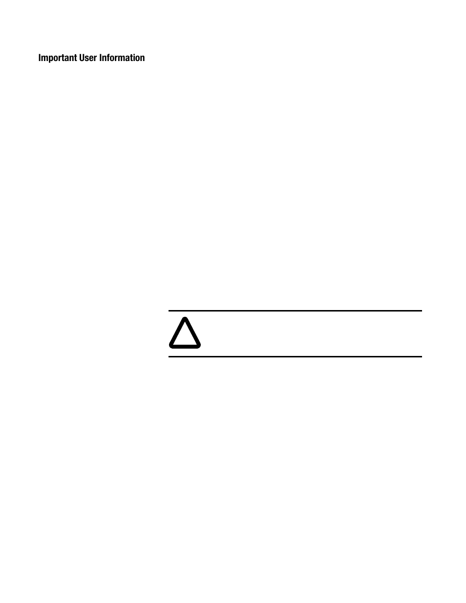 Important user information | Rockwell Automation 2706-D11JS_D21JS Dataliner DL5 Slave Displays User Manual | Page 2 / 49