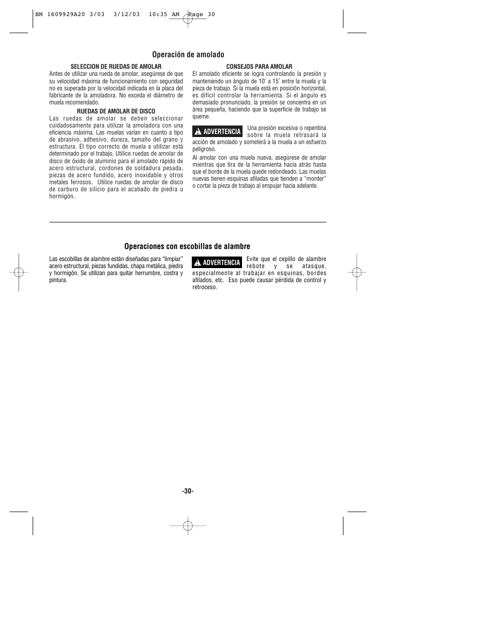 Bosch 1752 User Manual | Page 30 / 32
