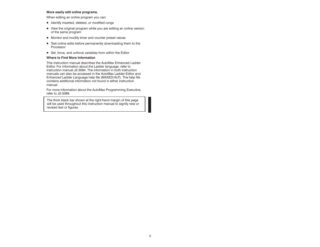 Rockwell Automation AutoMax Enhanced Ladder Editor User Manual | Page 4 / 96