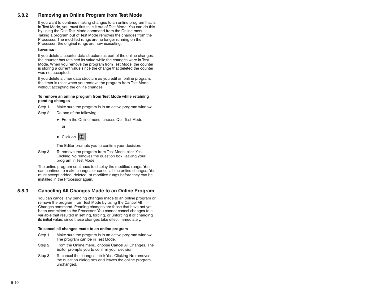 Rockwell Automation AutoMax Enhanced Ladder Editor User Manual | Page 56 / 96