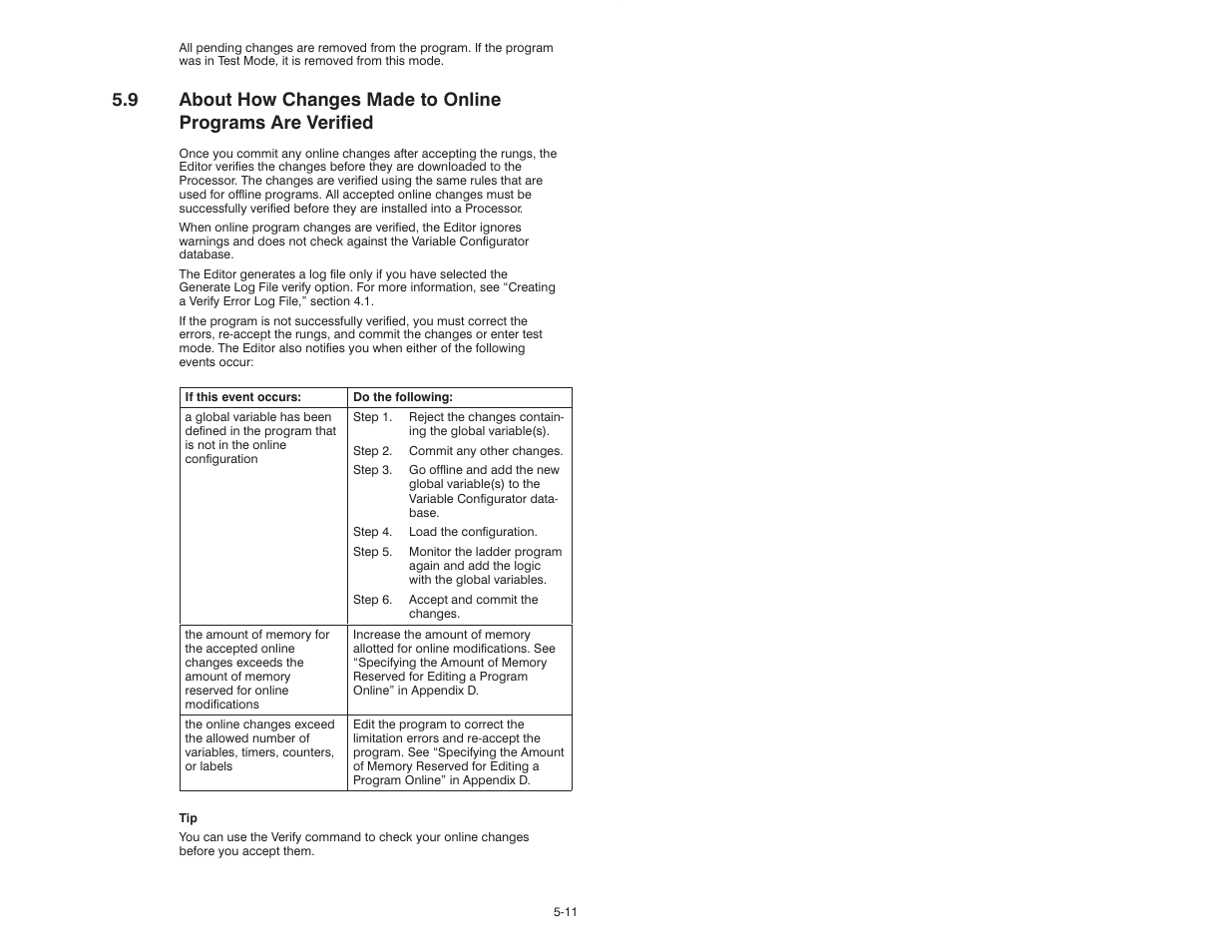 Rockwell Automation AutoMax Enhanced Ladder Editor User Manual | Page 57 / 96