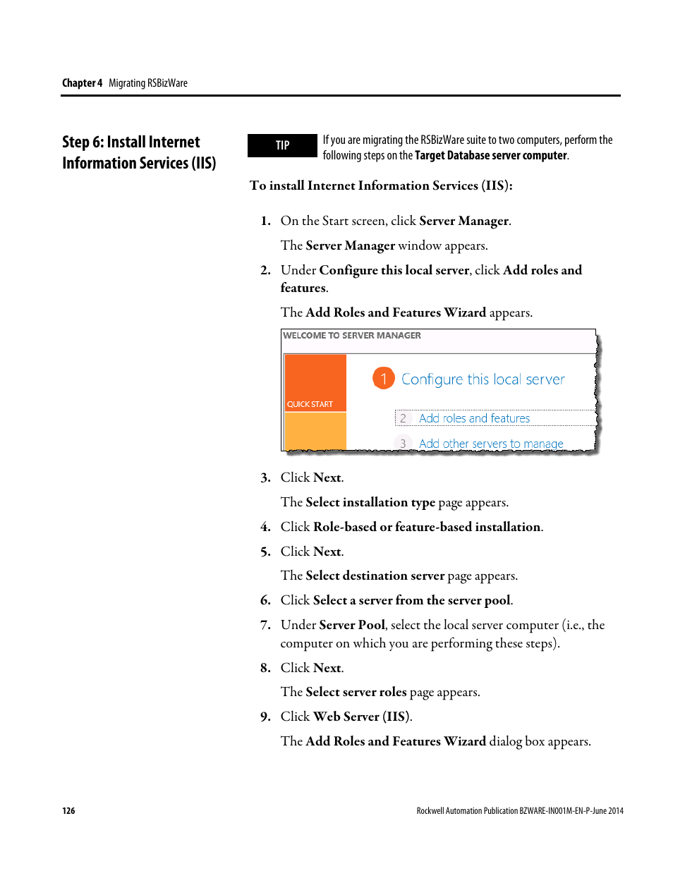 E 126) | Rockwell Automation RSBizWare Administration Guide User Manual | Page 126 / 312